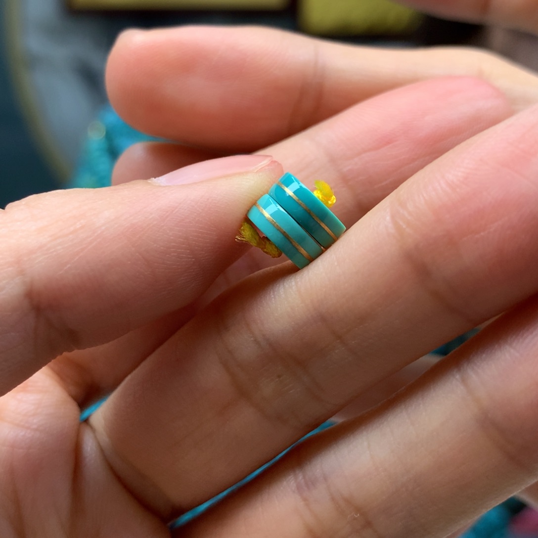 绿松石配饰未镶嵌