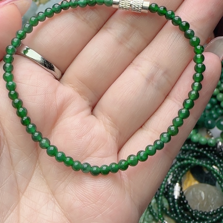 翡翠未镶嵌颈饰天然A货33