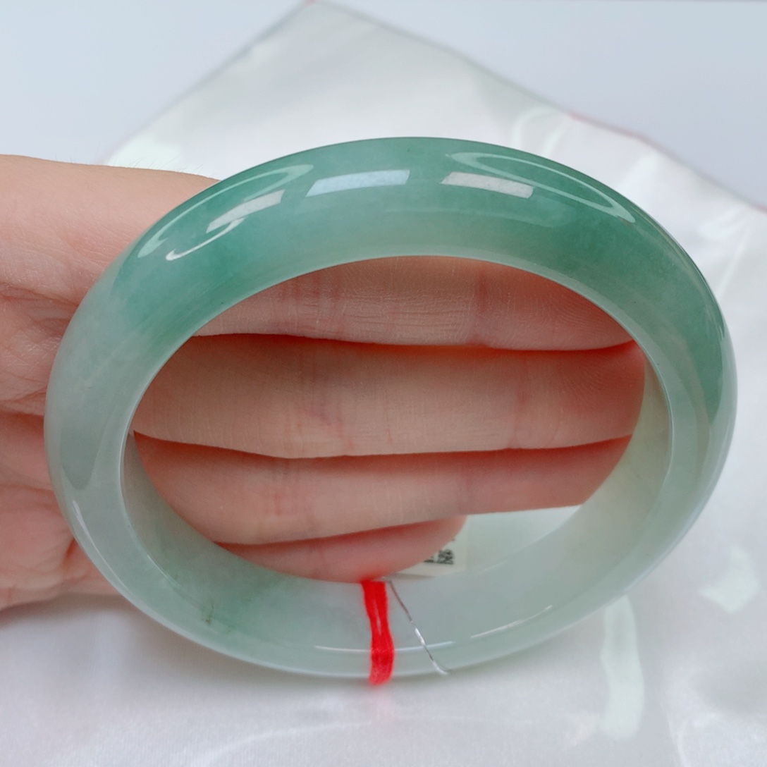 翡翠手镯未镶嵌61.1正圈