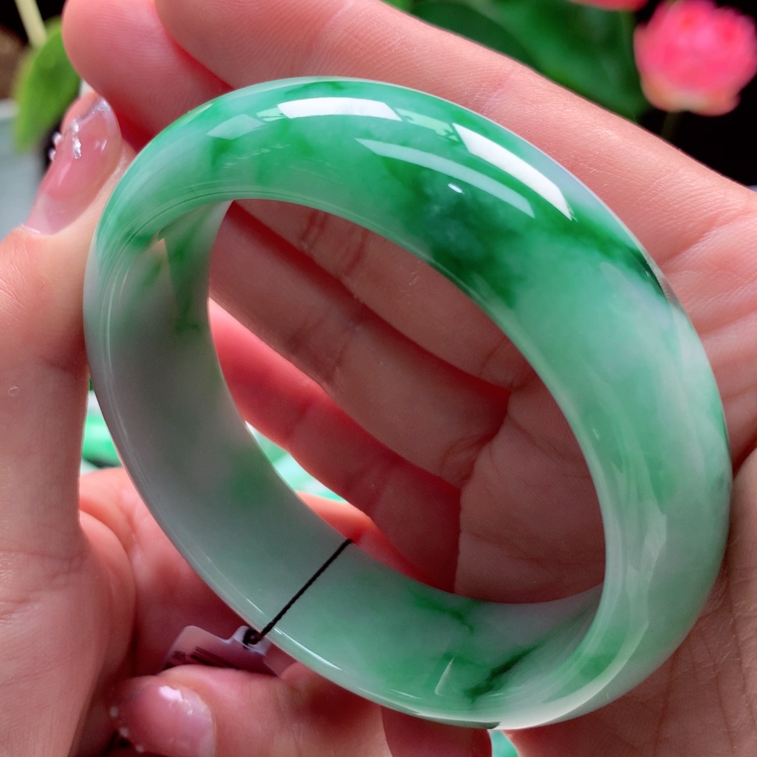 未镶嵌手镯翡翠59圈口