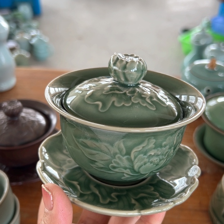小米茶器龙泉青瓷