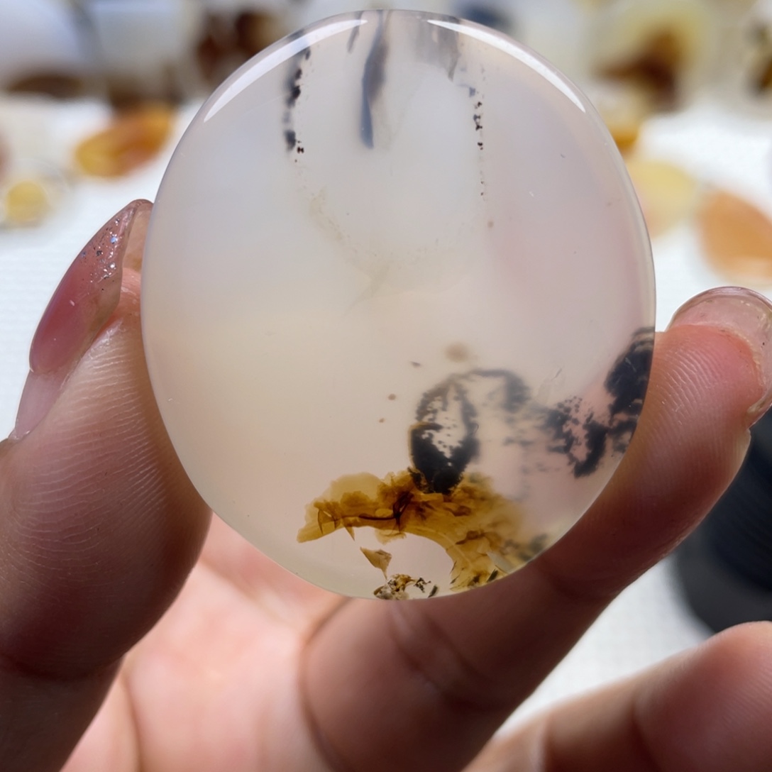 玛瑙/玉髓未镶嵌颈饰