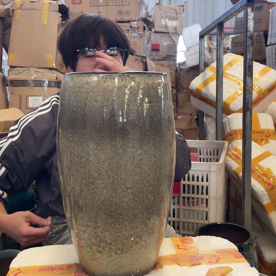 红陶宜兴紫砂花盆