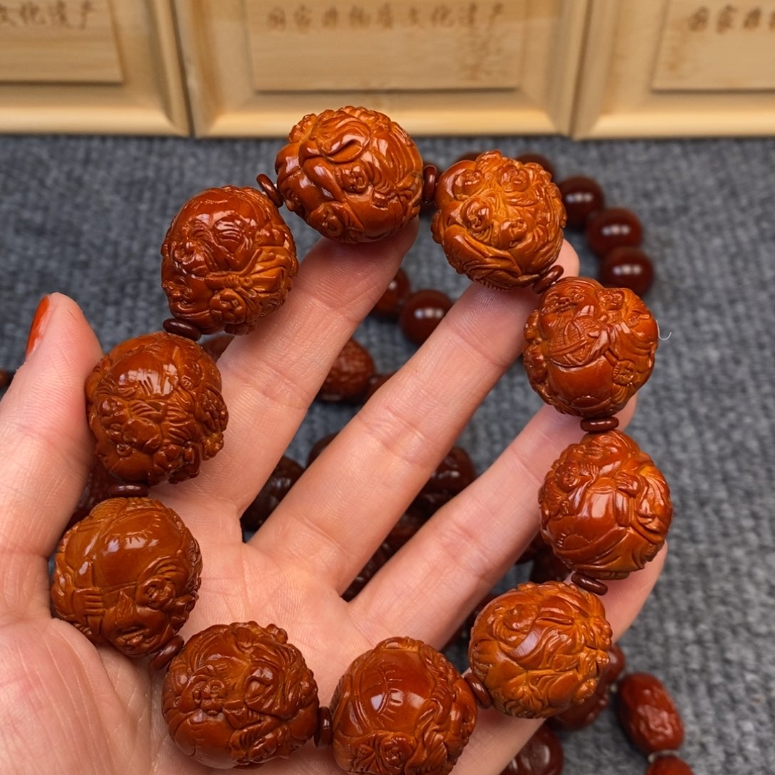 橄榄核手串/手链童子财