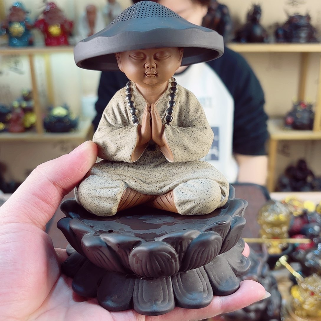 紫砂茶宠紫陶树脂茶宠摆件