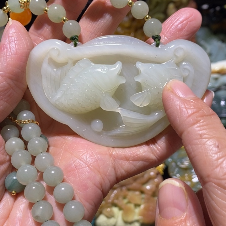 岫玉岫玉吊坠未镶嵌