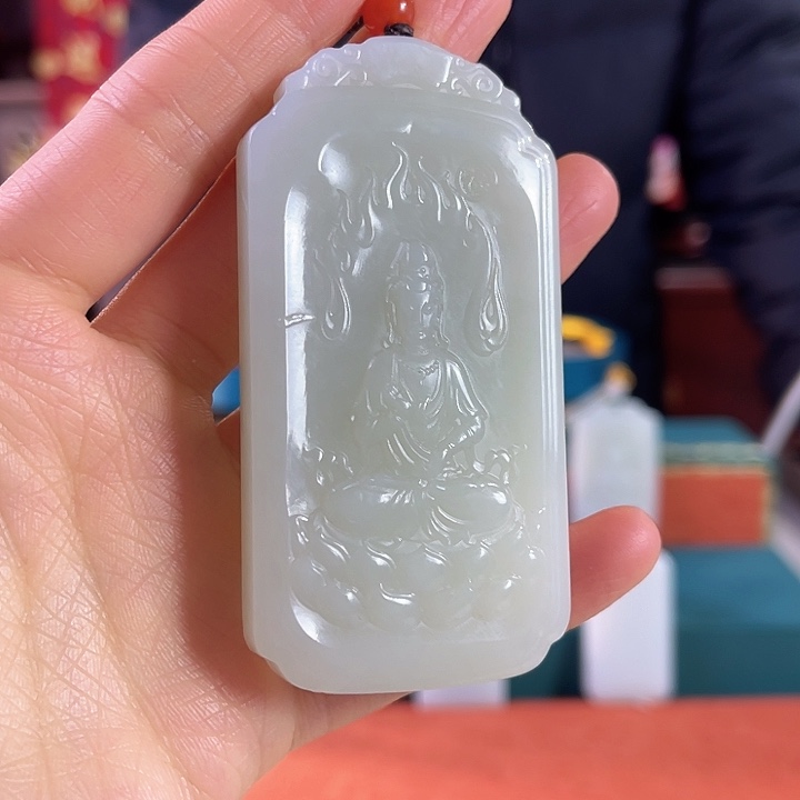 和田玉吊坠未镶嵌