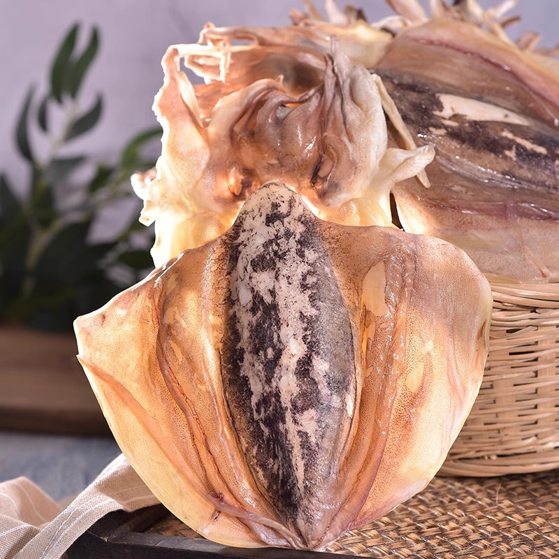 【8-9成干】墨鱼干淡干淡晒东海优质本港墨鱼干炖汤滋补孕妇月子汤