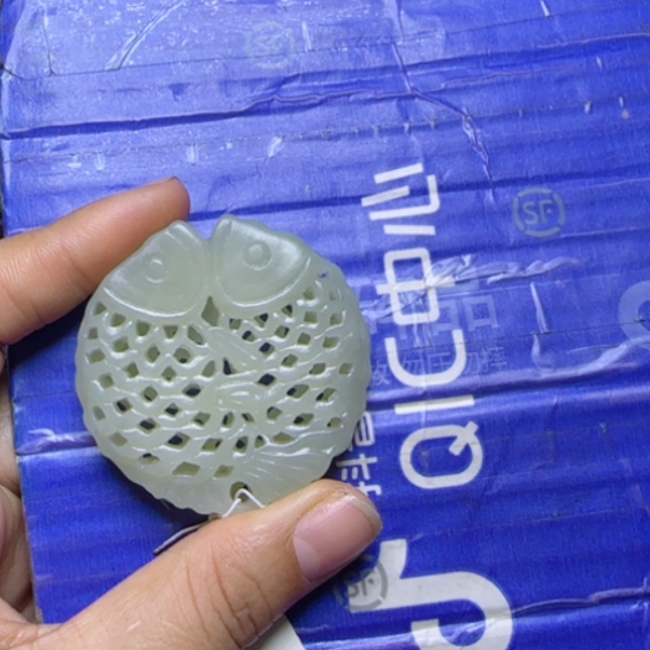 【闪购商品】和田玉挂件未镶嵌琴*