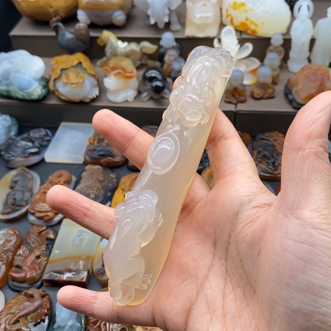 未镶嵌吊坠(不含链)玛瑙/玉髓