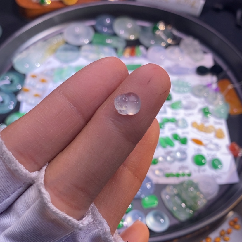 【闪购商品】翡翠挂件未镶嵌金蟾