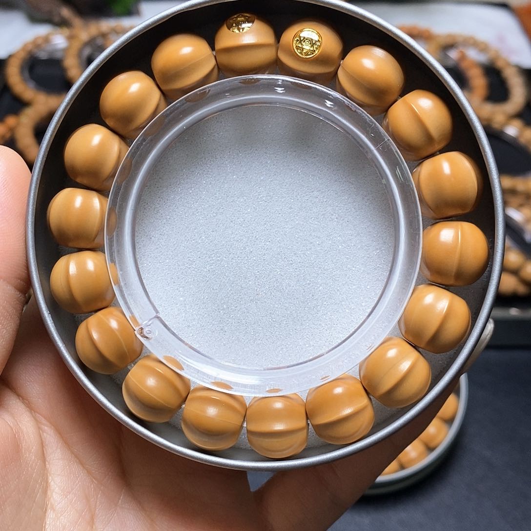 猴头核桃手串双标四花鲨鱼鳍尺寸13+全品单号327号