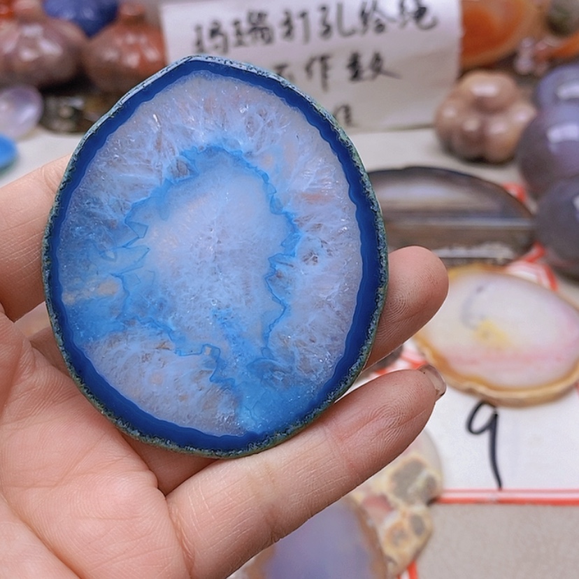 【闪购商品】未镶嵌玛瑙/玉髓珠宝半成品燕*鹤