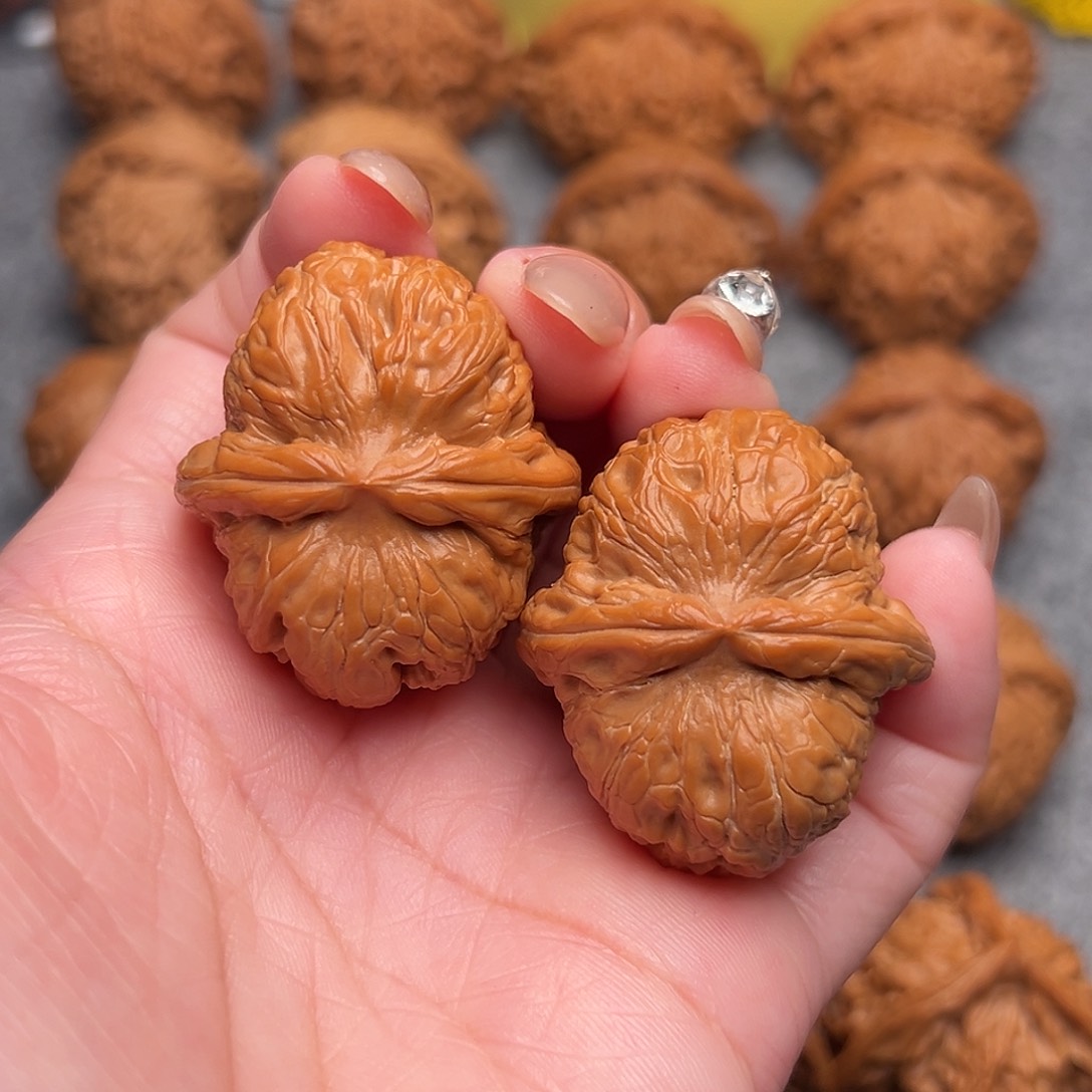 把件文玩核桃精品元宝39全品毕业款