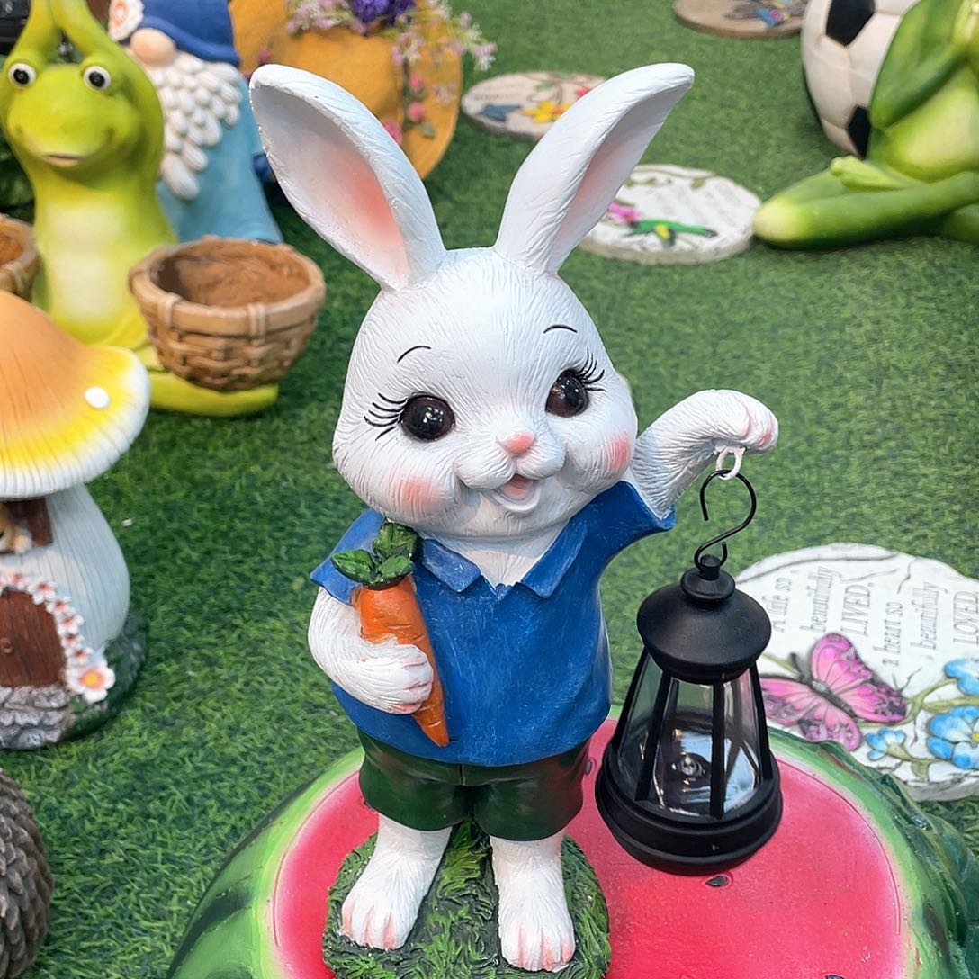 红陶花园庭院摆件