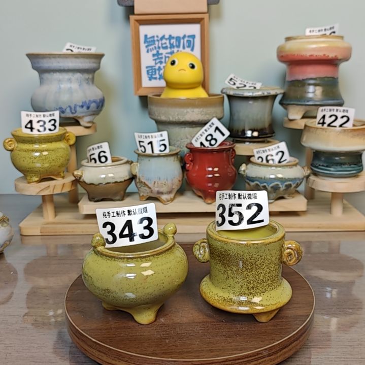 景德镇手工陶瓷盆 口5