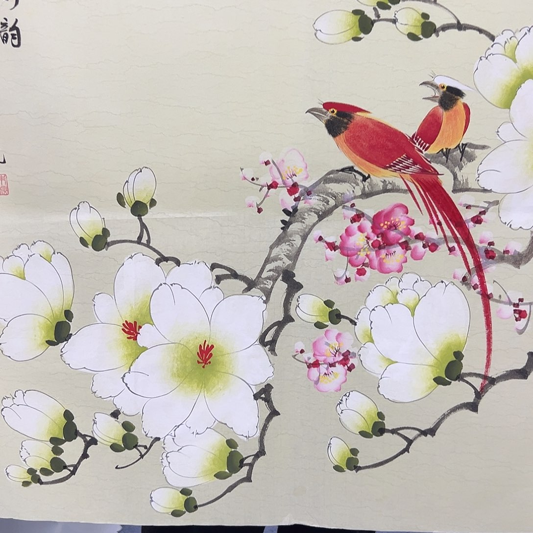 国画国画作品纯手绘作品