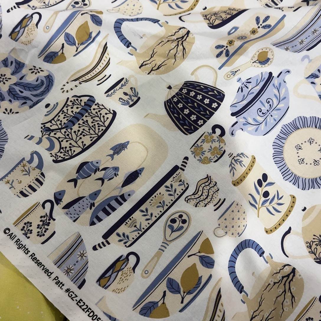 一米价纯棉平布1.1米宽果子布艺B区地卷