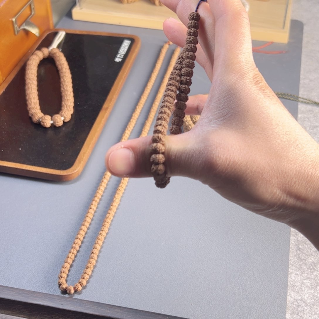 文玩核桃手串7+平细单圈