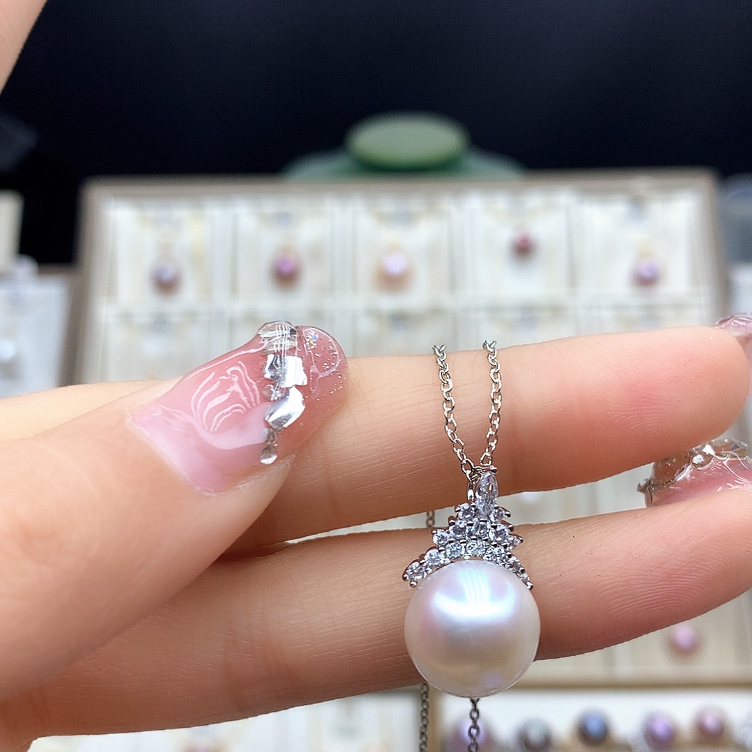 淡水珍珠颈饰合金