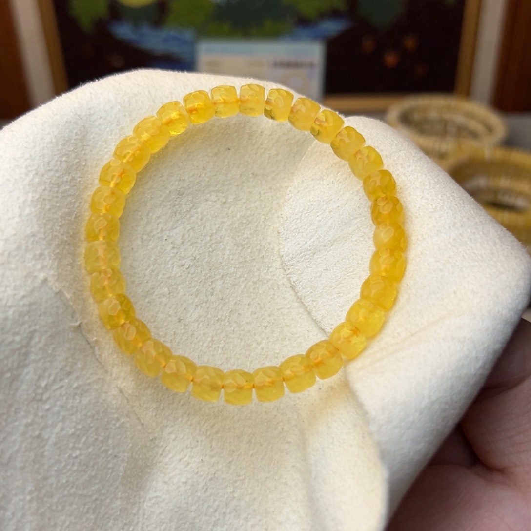 琥珀裸石未镶嵌7老型无相