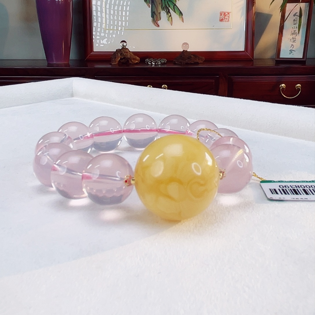 水晶手链未镶嵌水晶14.8