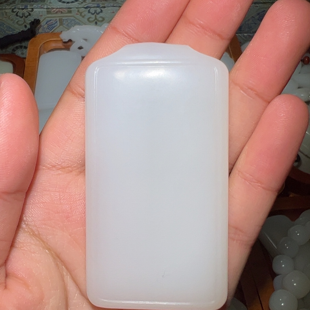 悟***生和田玉未镶嵌挂件