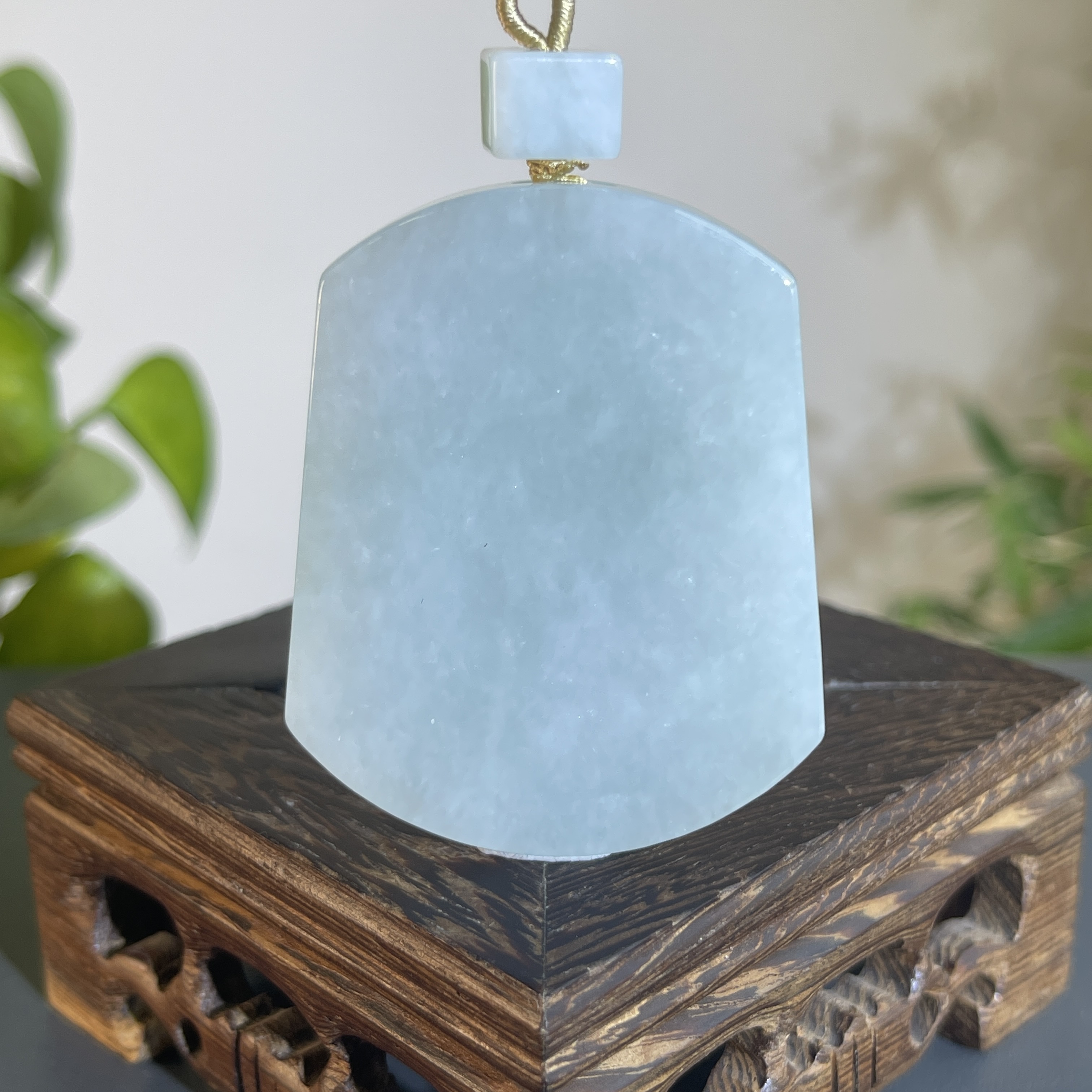 JTW13-34 天然缅甸A货翡翠 无事牌