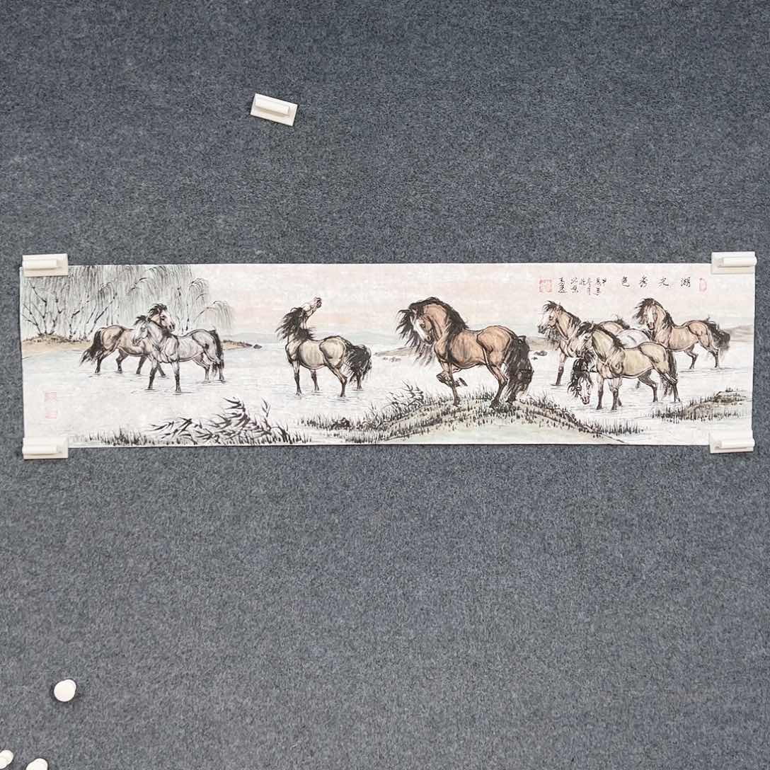 国画天*（g93960）湖光 书画