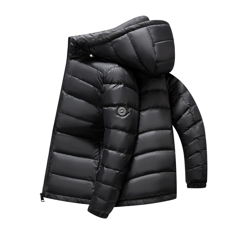 【BF】防风抗寒可脱卸帽两穿式轻薄羽绒服25211-1MF