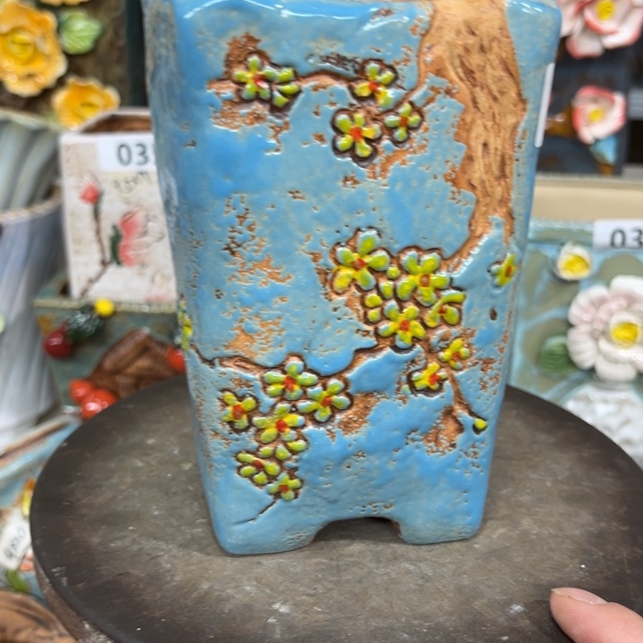 紫砂花盆粗陶材质多肉花盆