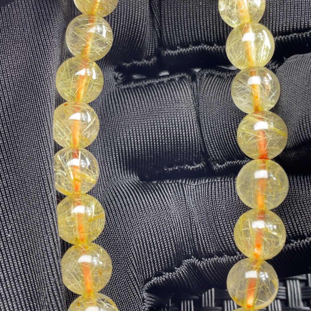 水晶手串未镶嵌C***y天然水晶手串未镶嵌