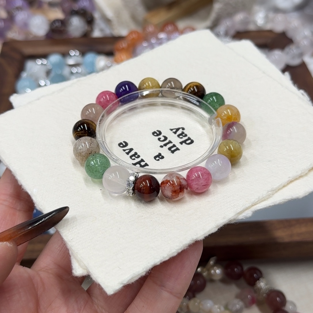 水晶手链未镶嵌1222福利