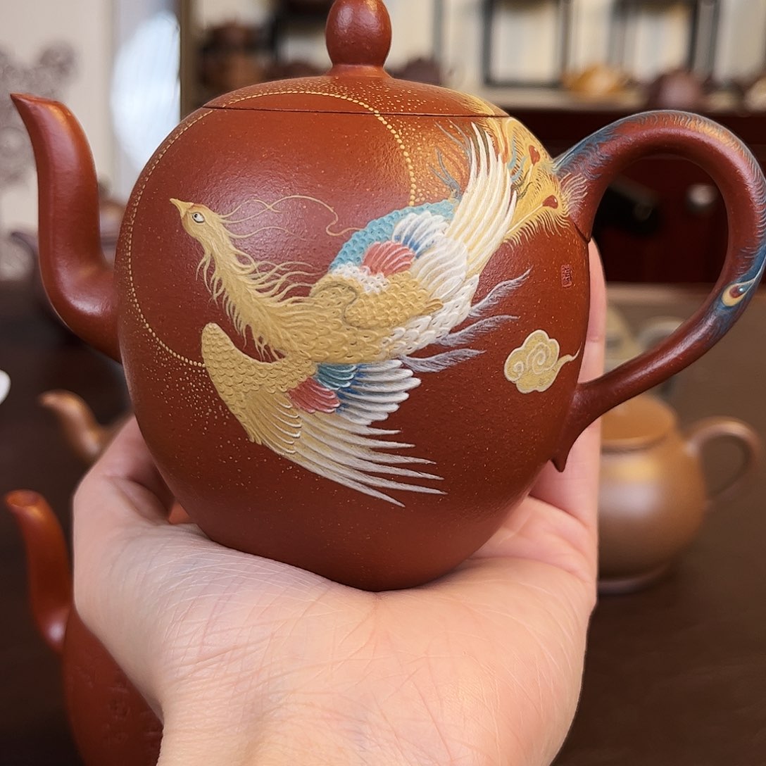 紫砂茶壶沙****e美人肩壶