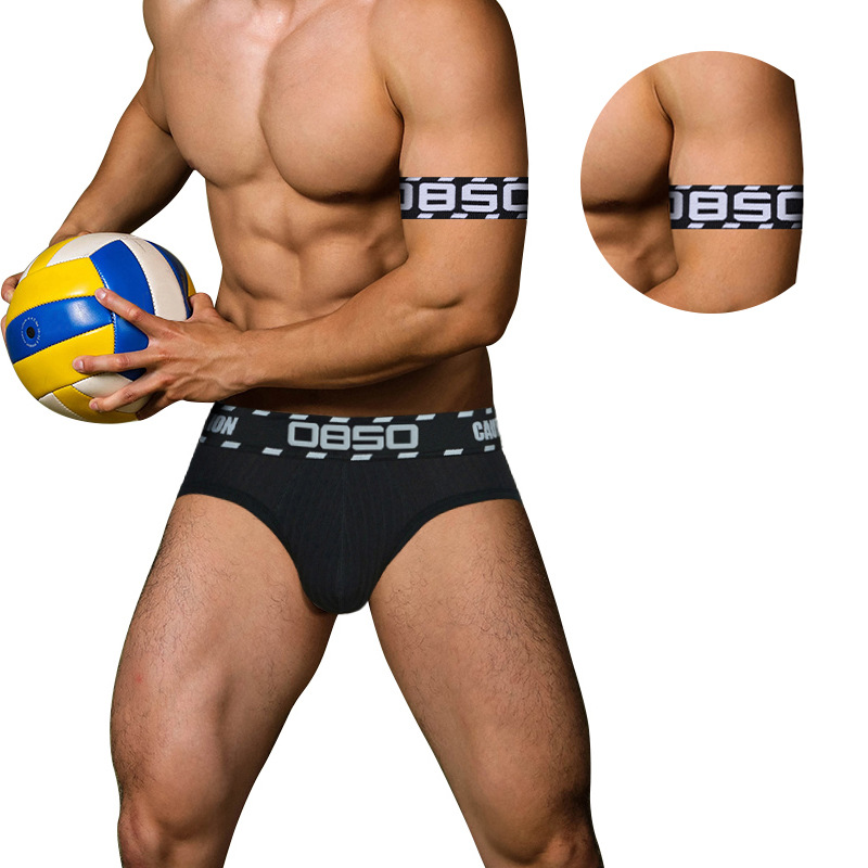 0850！新款臂环字母欧美范男女同款运动固定袖环BSBH1