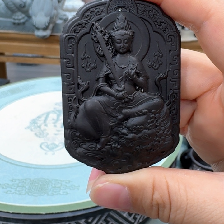 西安石晋錾石雕手工雕刻摆件