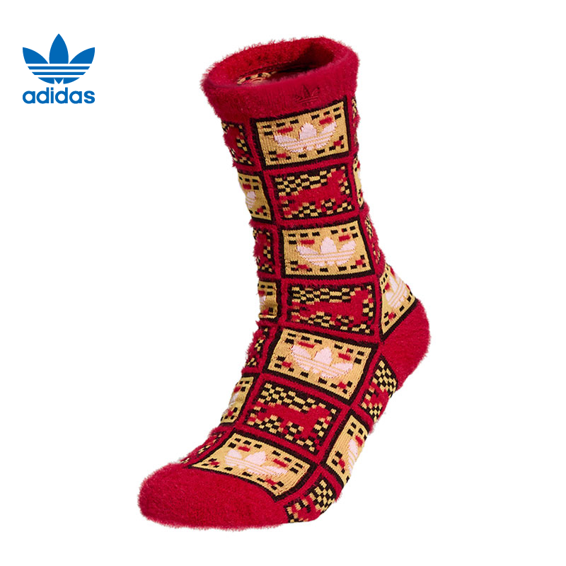 adidas阿迪达斯【中】三叶草男女运动休闲袜子KS2743
