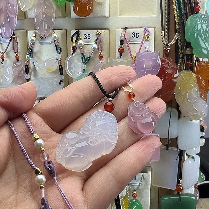 风***扬未镶嵌颈饰玛瑙/玉髓