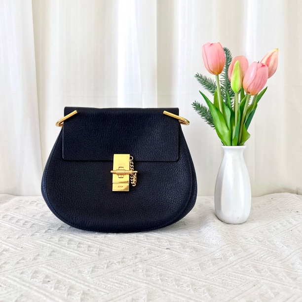 95新 Chloe/蔻依 小猪包 23×18×7cm