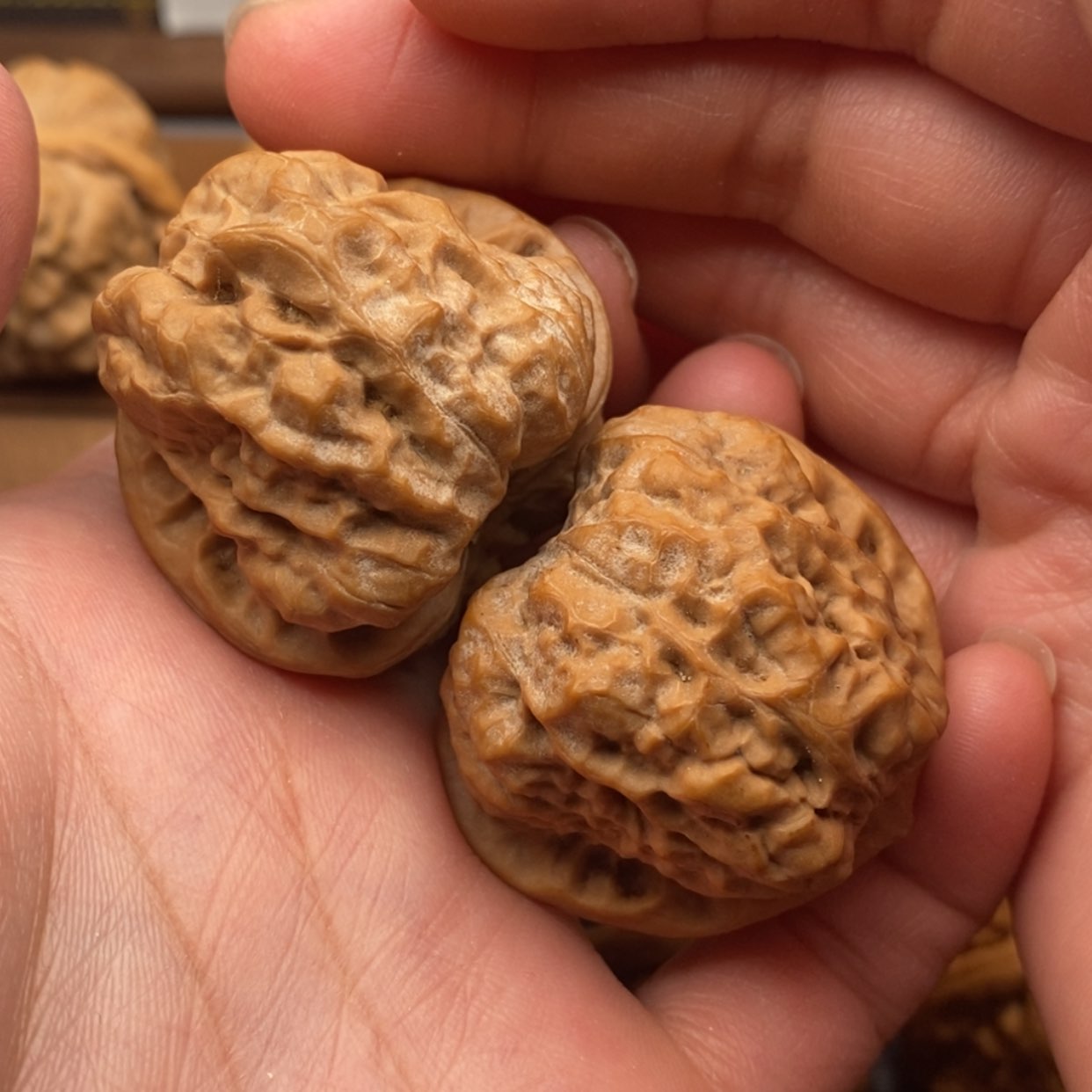 【闪购商品】文玩核桃把件沉*全品边39左右