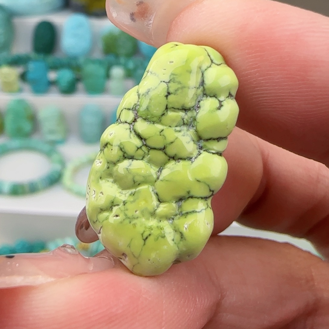 绿松石未镶嵌绿松石主播万珍