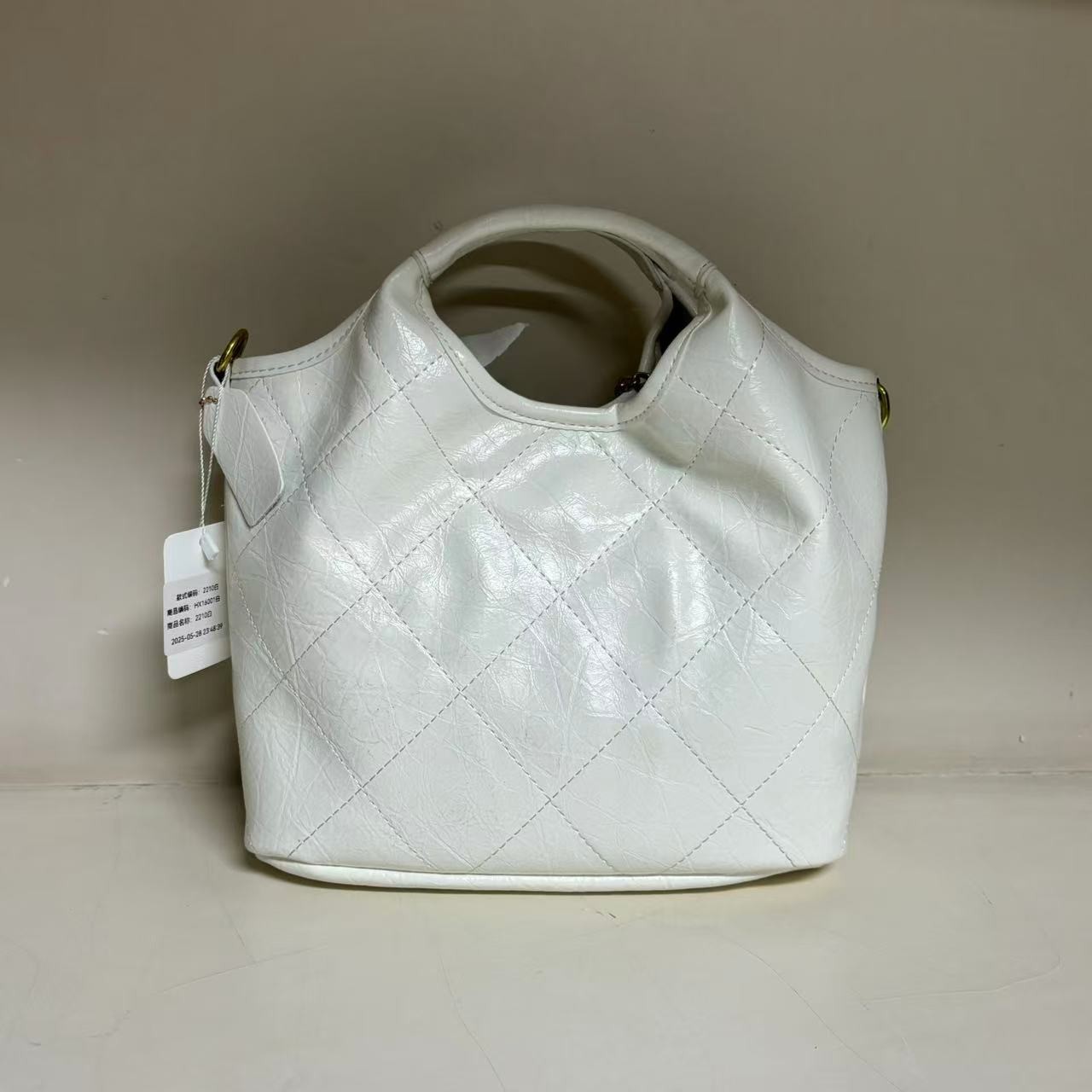 F222（大周专属）时尚新款轻奢定制包包HX16001白