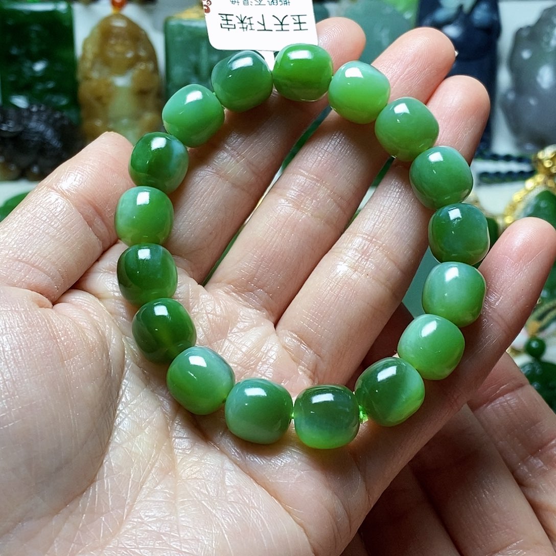 和田玉手饰猫眼未镶嵌