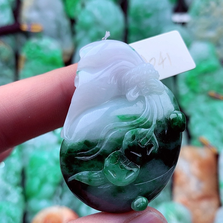 翡翠吊坠(不含链)未镶嵌