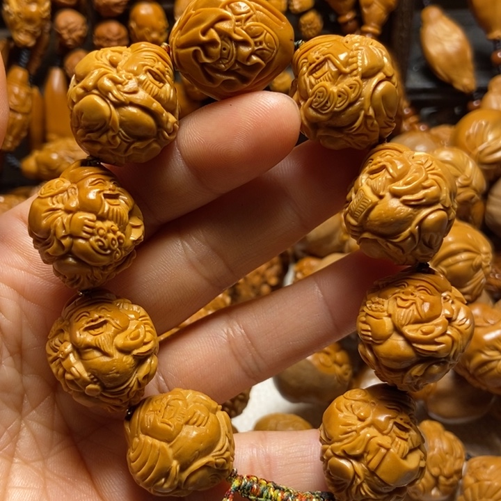 【闪购商品】橄榄核手串/手链八方财神