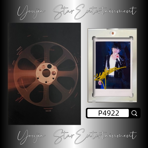 P4922【张杰】正品拍立得照片 白边边框