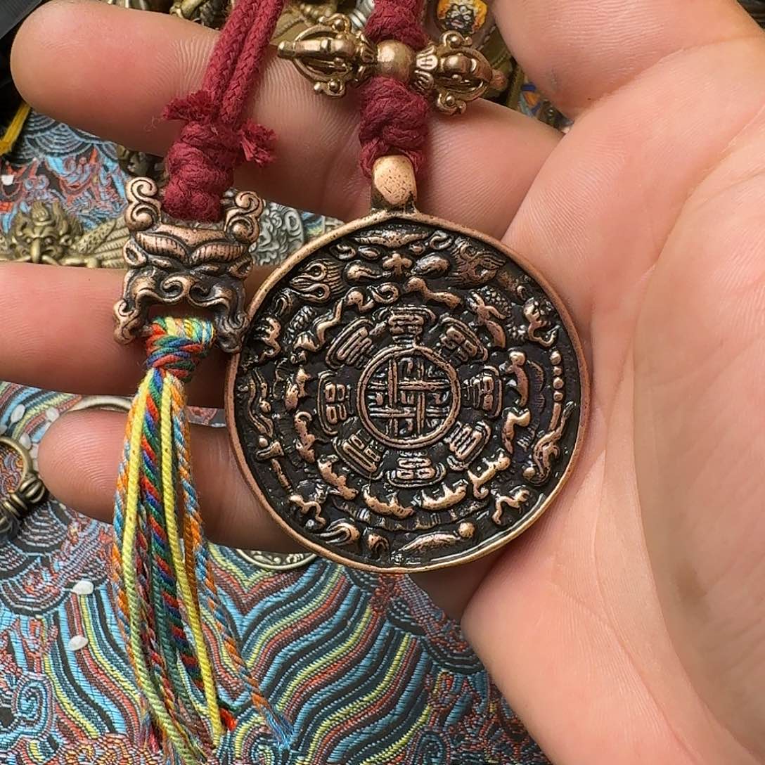 用***5藏式风格九宫八卦牌