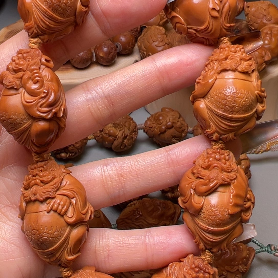 橄榄核手串/手链2.3+钟馗