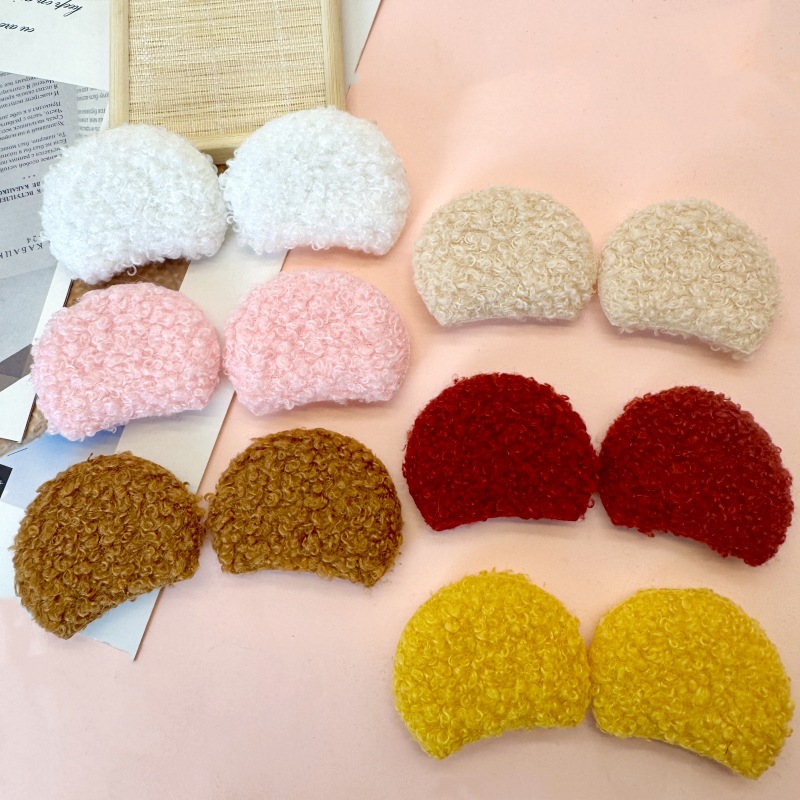 【兮子家】DIY手工泰迪绒熊猫耳朵卡通配件儿童发箍头饰超可爱装饰