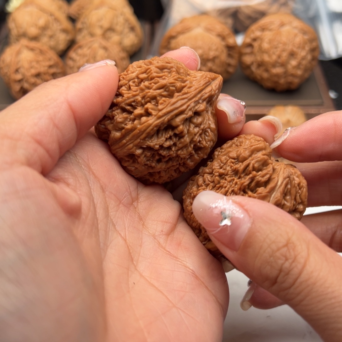 文玩核桃把件大蒜头36